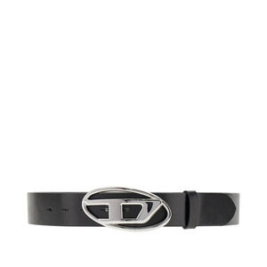 Diesel D Logo Leather Belt